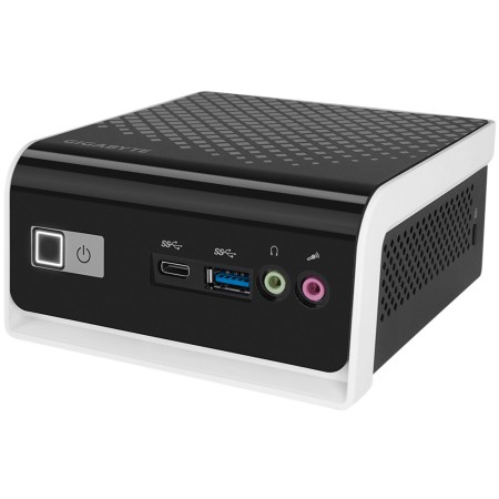Gigabyte GB-BLCE-4000C komputer typu barebone Czarny, Biały BGA 1090 N4000 1,1 GHz