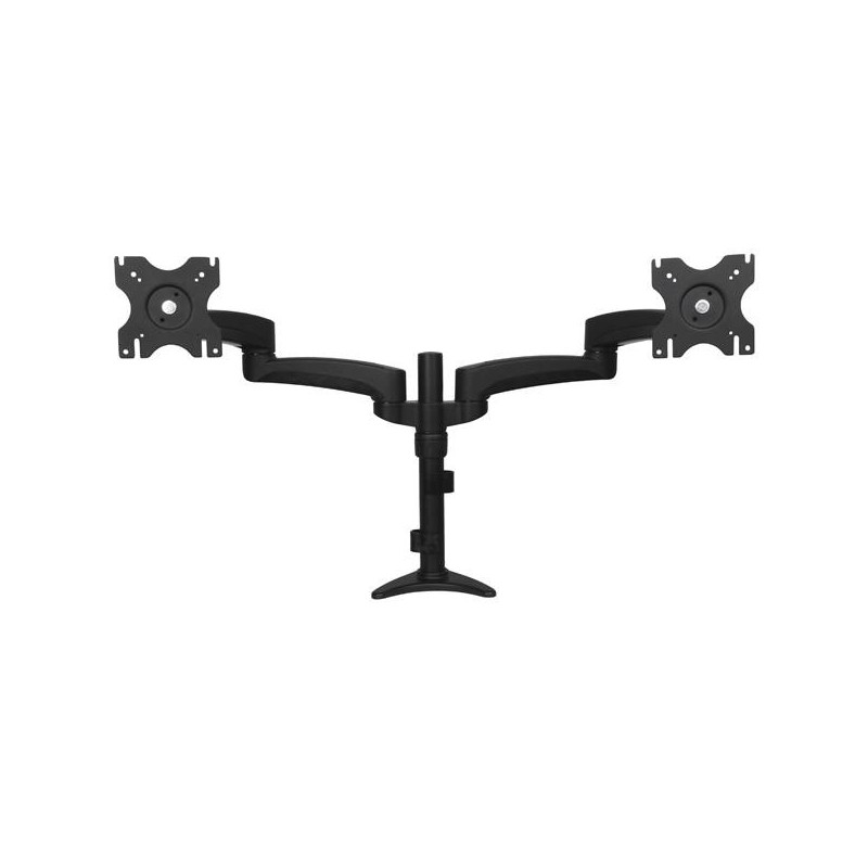 StarTech.com ARMDUAL uchwyt / stojak do monitorów 61 cm (24") Czarny Biurko