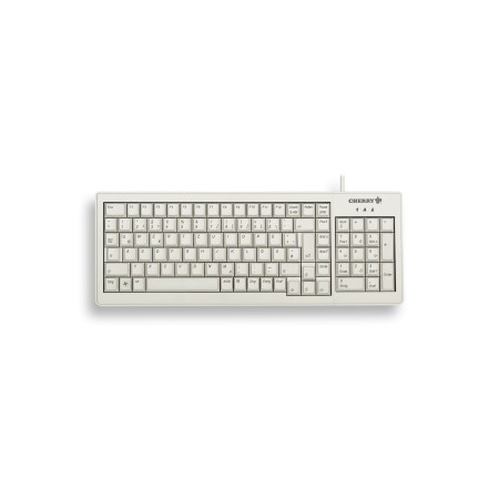 CHERRY XS G84-5200 klawiatura USB + PS/2 AZERTY Francuski Szary
