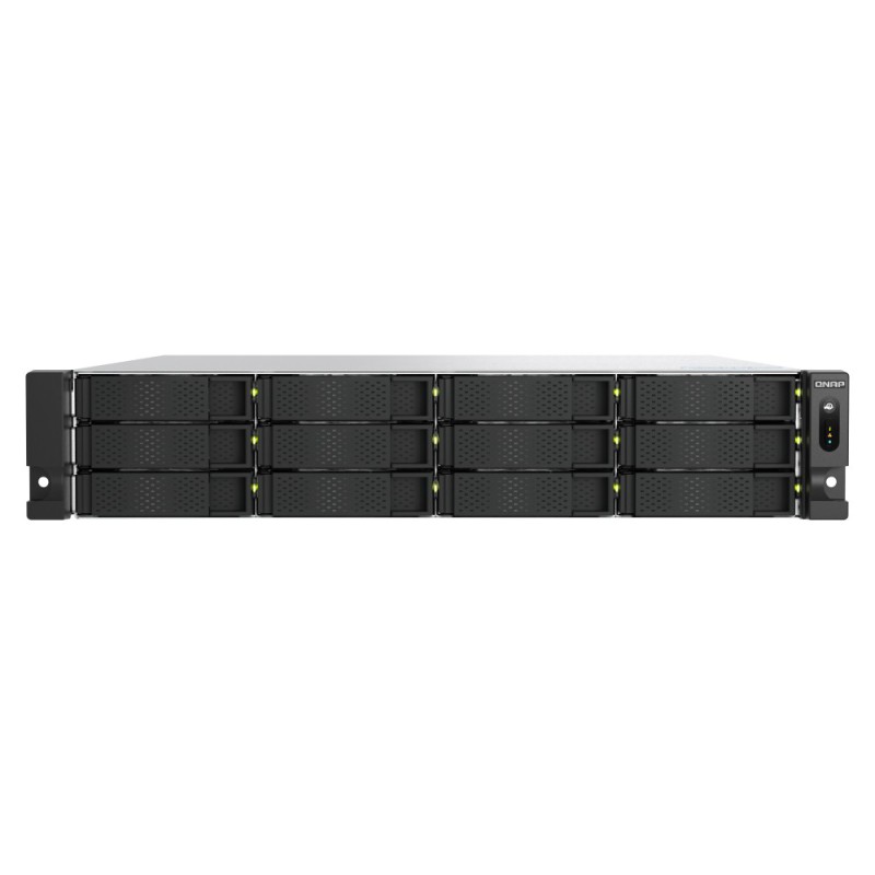 QNAP TS-H1277AXU-RP NAS Rack (2U) Przewodowa sieć LAN Czarny E-2136