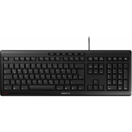 CHERRY STREAM KEYBOARD klawiatura USB QWERTZ Czeski, Słowacki Czarny