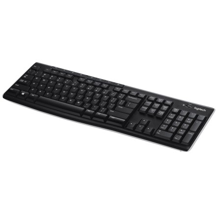 Logitech Wireless Keyboard K270 klawiatura RF Wireless AZERTY Belgijski Czarny
