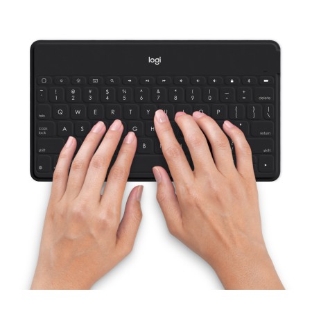 Logitech Keys-To-Go Czarny Bluetooth QWERTY Włoski