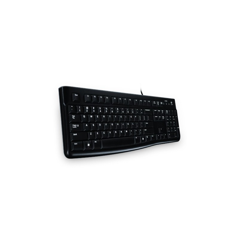 Logitech Keyboard K120 for Business klawiatura USB Ukraiński Czarny