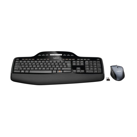 Logitech MK710 Performance klawiatura Dołączona myszka RF Wireless AZERTY Belgijski Czarny