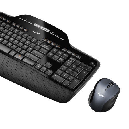 Logitech MK710 Performance klawiatura Dołączona myszka RF Wireless AZERTY Belgijski Czarny
