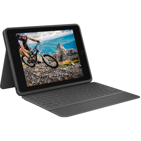 Logitech Rugged Folio Grafitowy Smart Connector QWERTZ Swiss