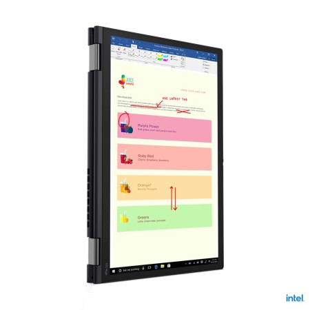Lenovo ThinkPad X13 Yoga Hybryda (2w1) 33,8 cm (13.3") Ekran dotykowy WUXGA Intel® Core™ i7 i7-1165G7 16 GB LPDDR4x-SDRAM 512